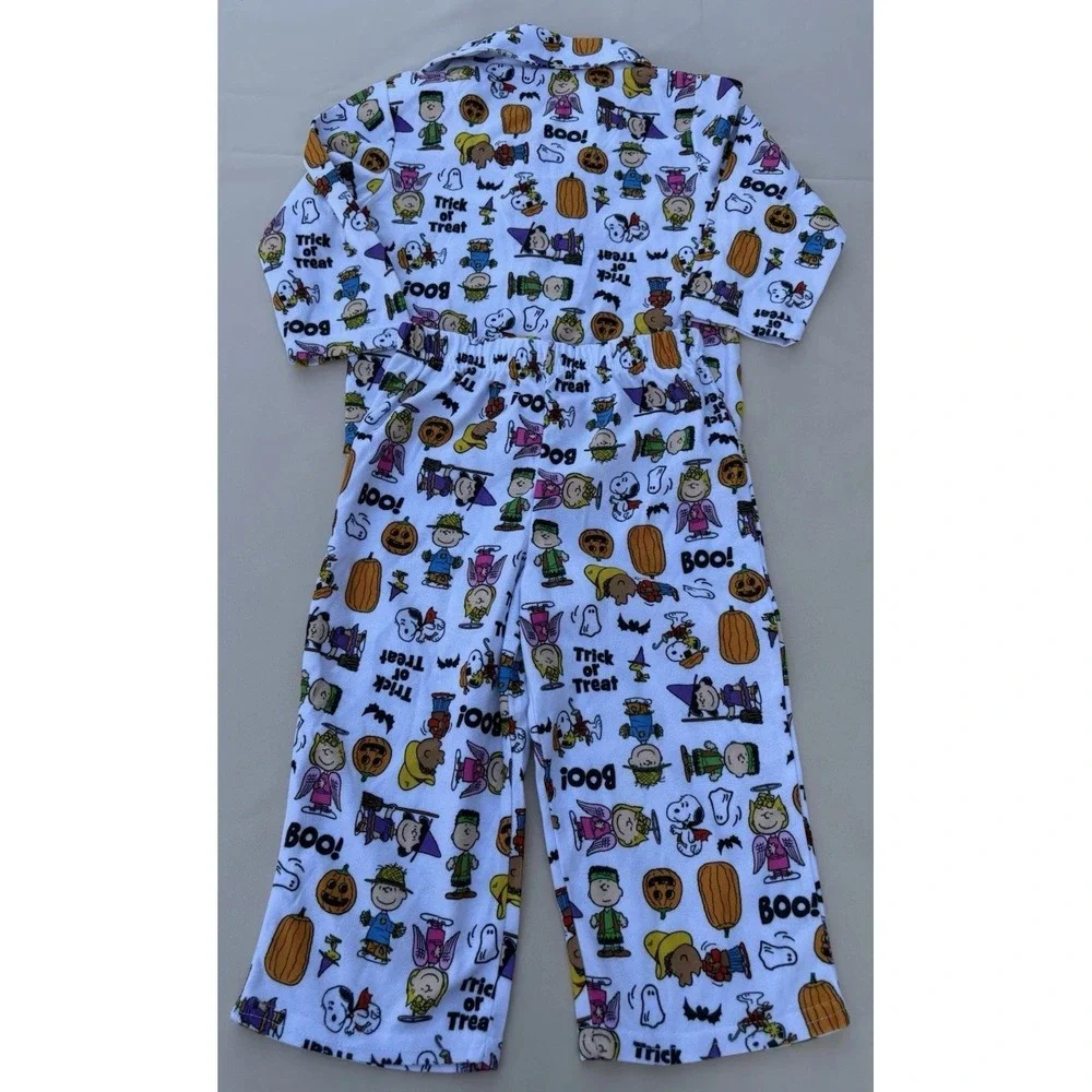 Peanuts Charlie Brown Halloween 2 Piece PJ Set Unisex 24 Mos. New With Tags!
